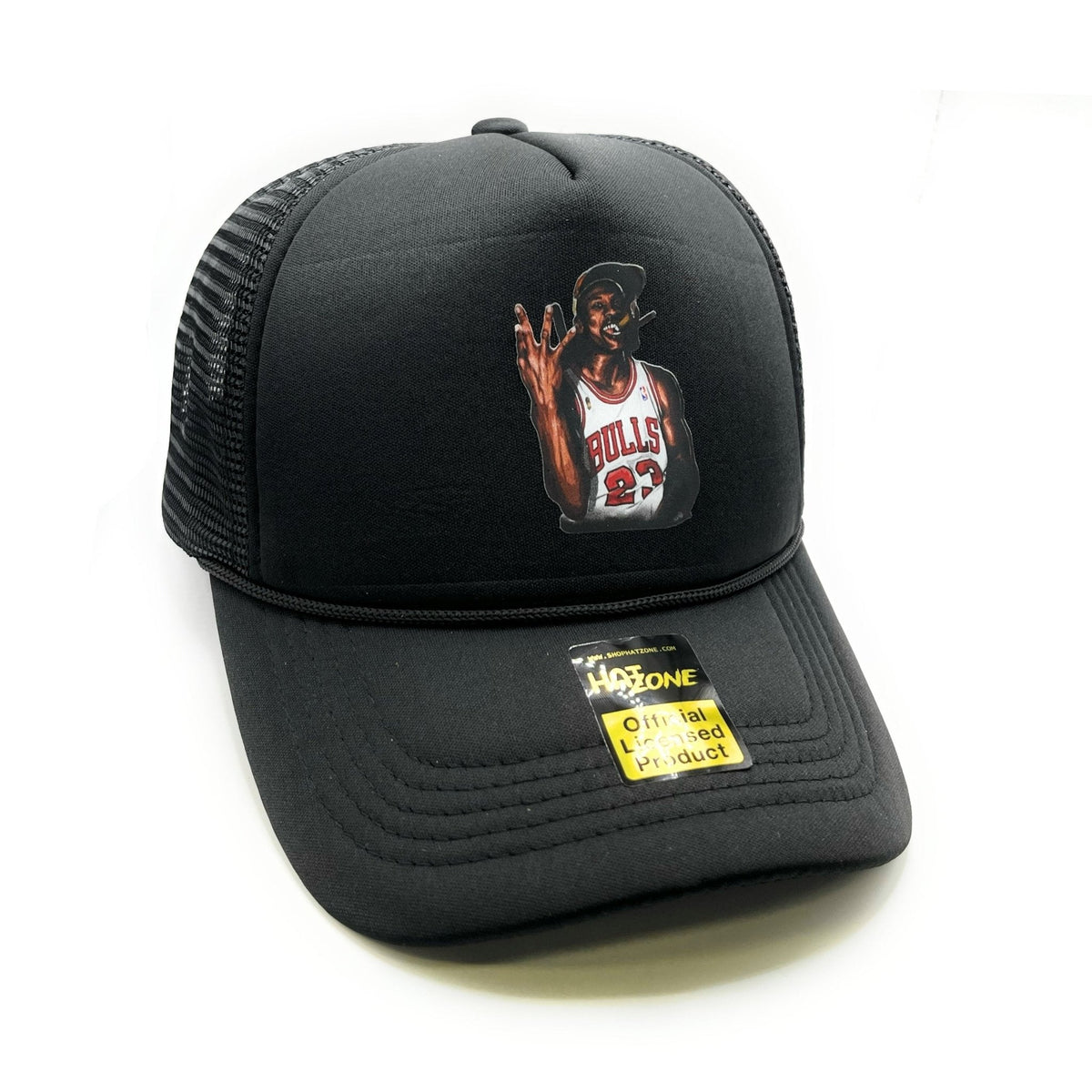 4Peat SC Mesh Trucker Snapback (Black)