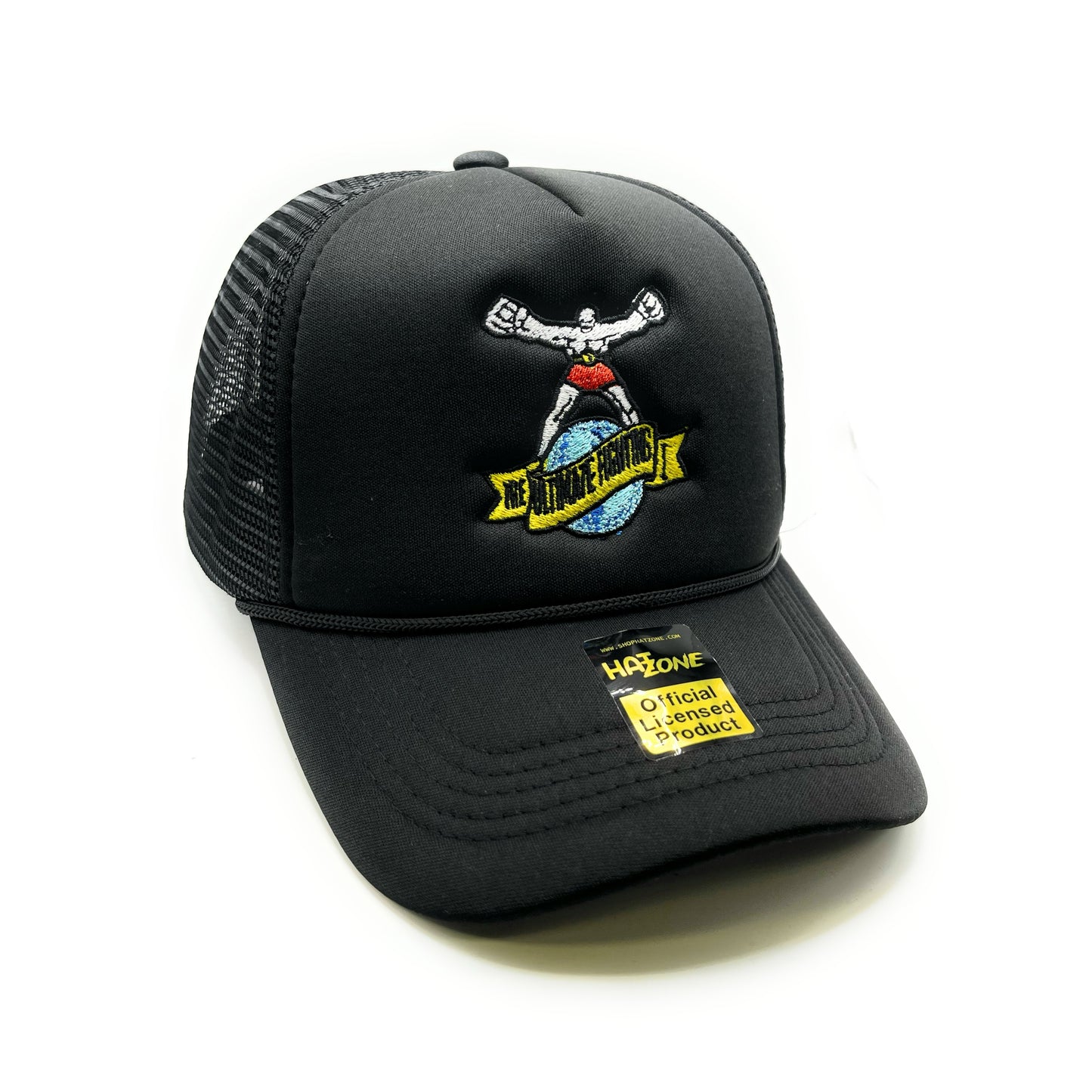 Ultimate Fighter Mesh Trucker Snapback (Black)