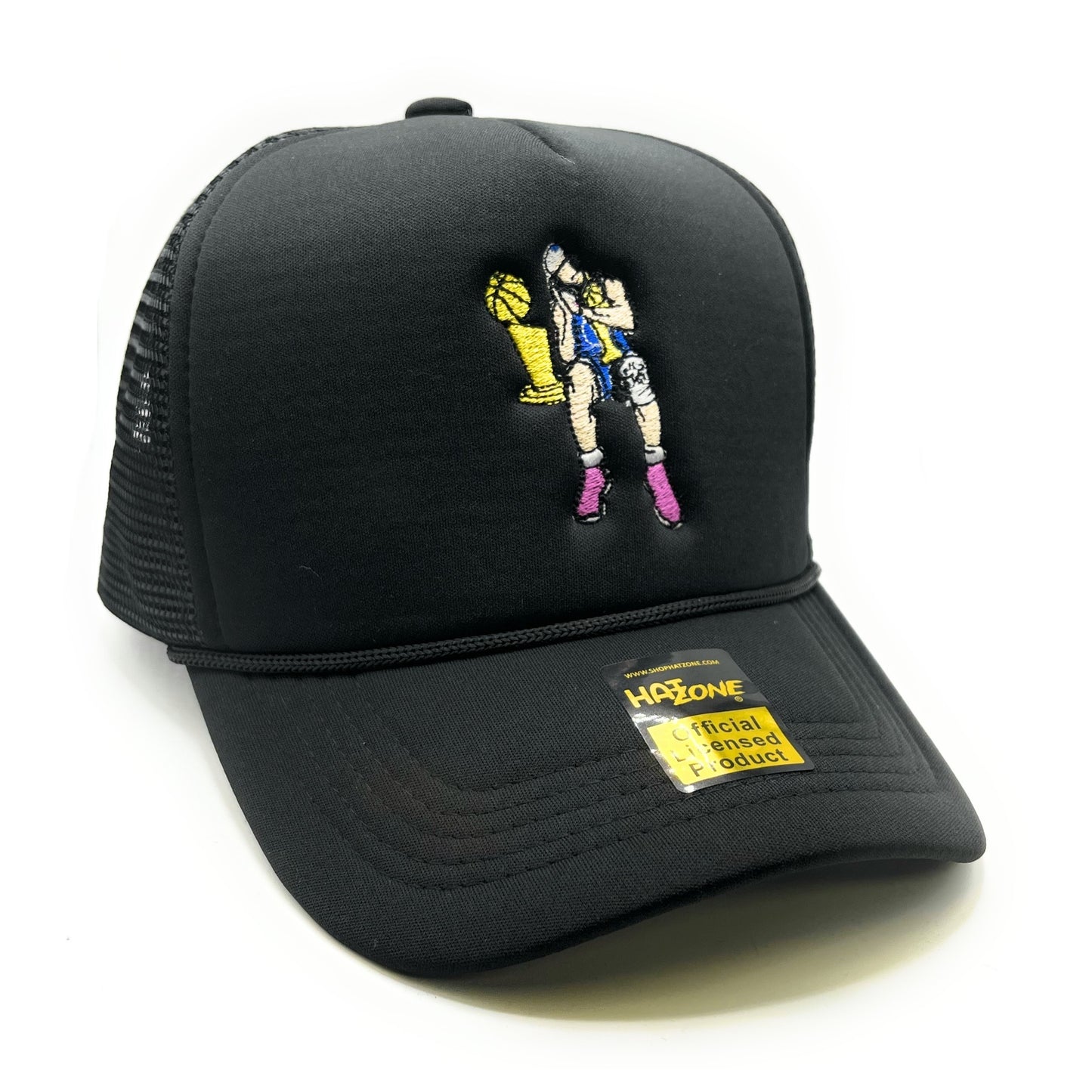 Sleep Celly Mesh Trucker Snapback (Black)