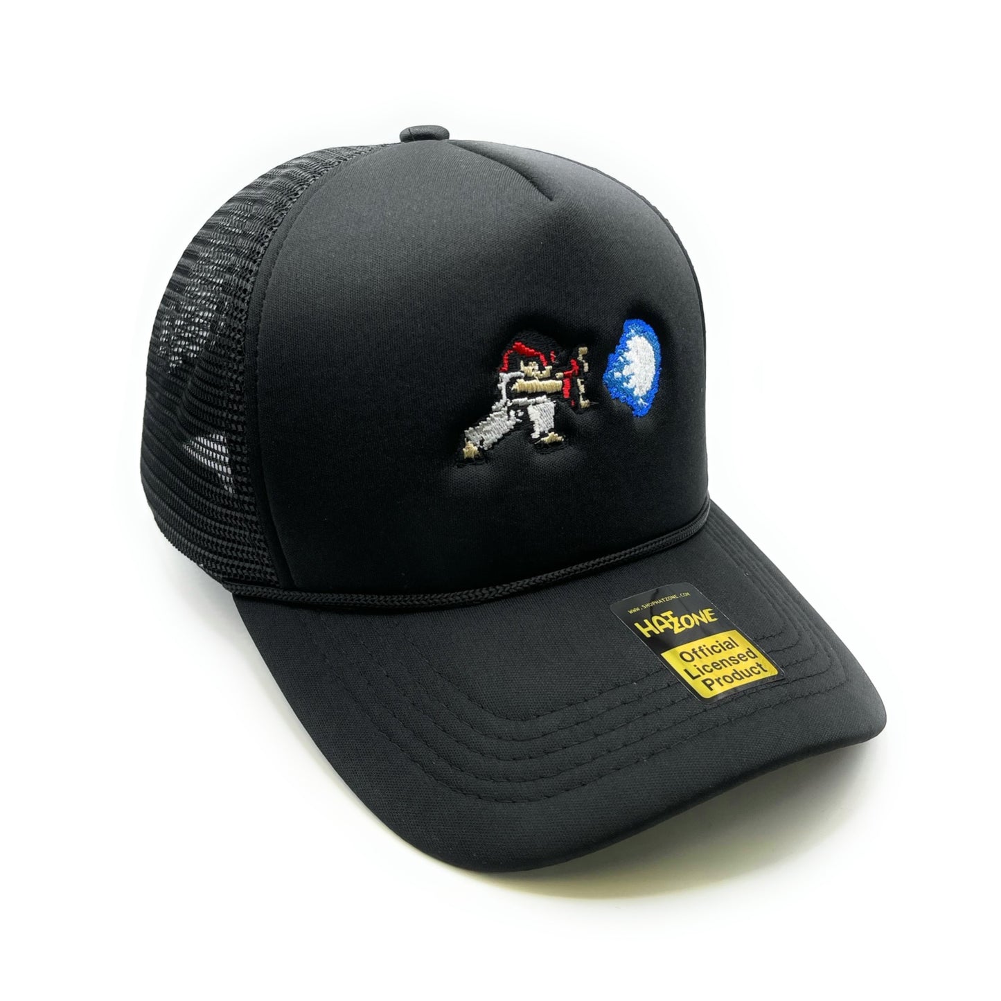 Hadouken Mesh Trucker Snapback (Black)