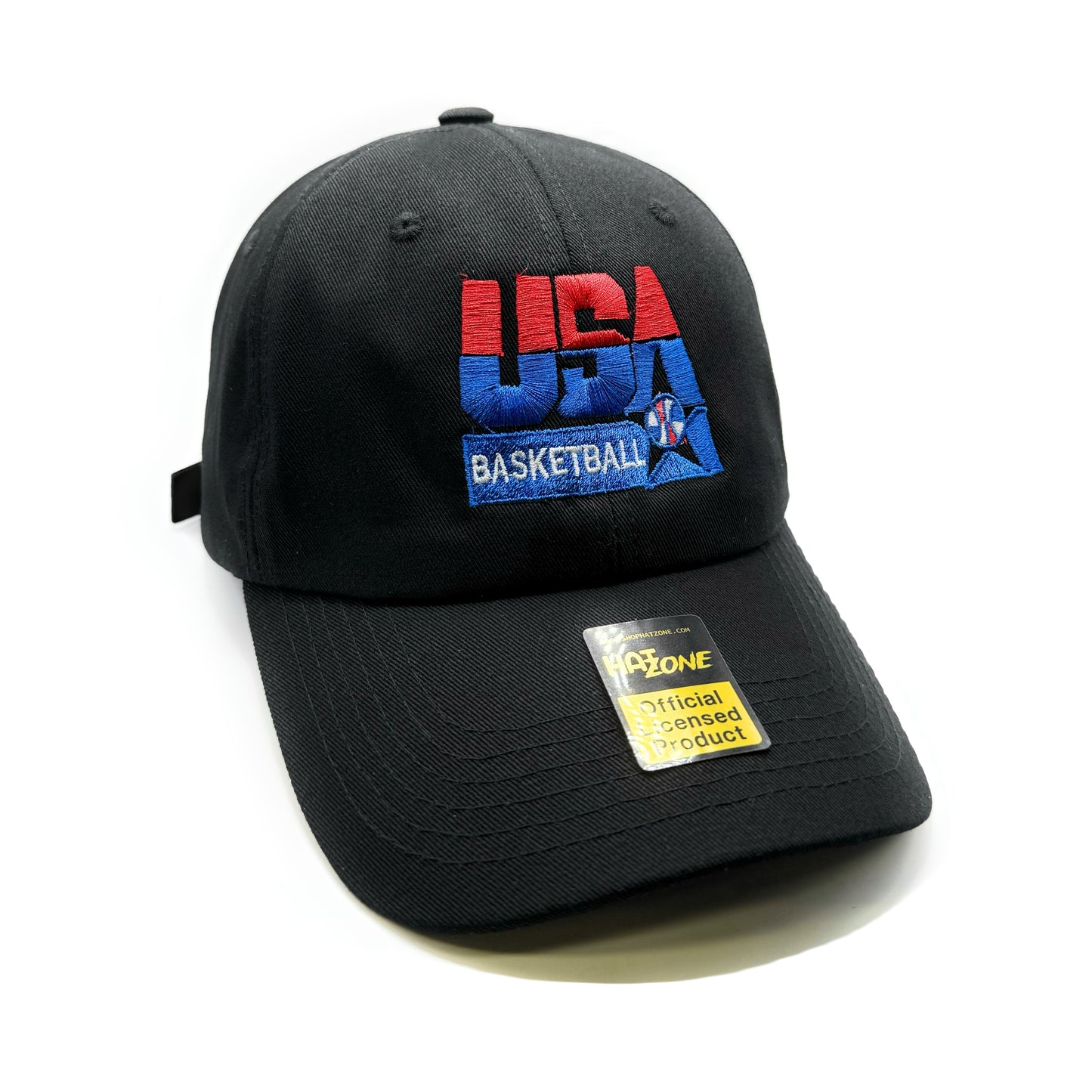 Dream Team Dad Hat Strapback (Black)