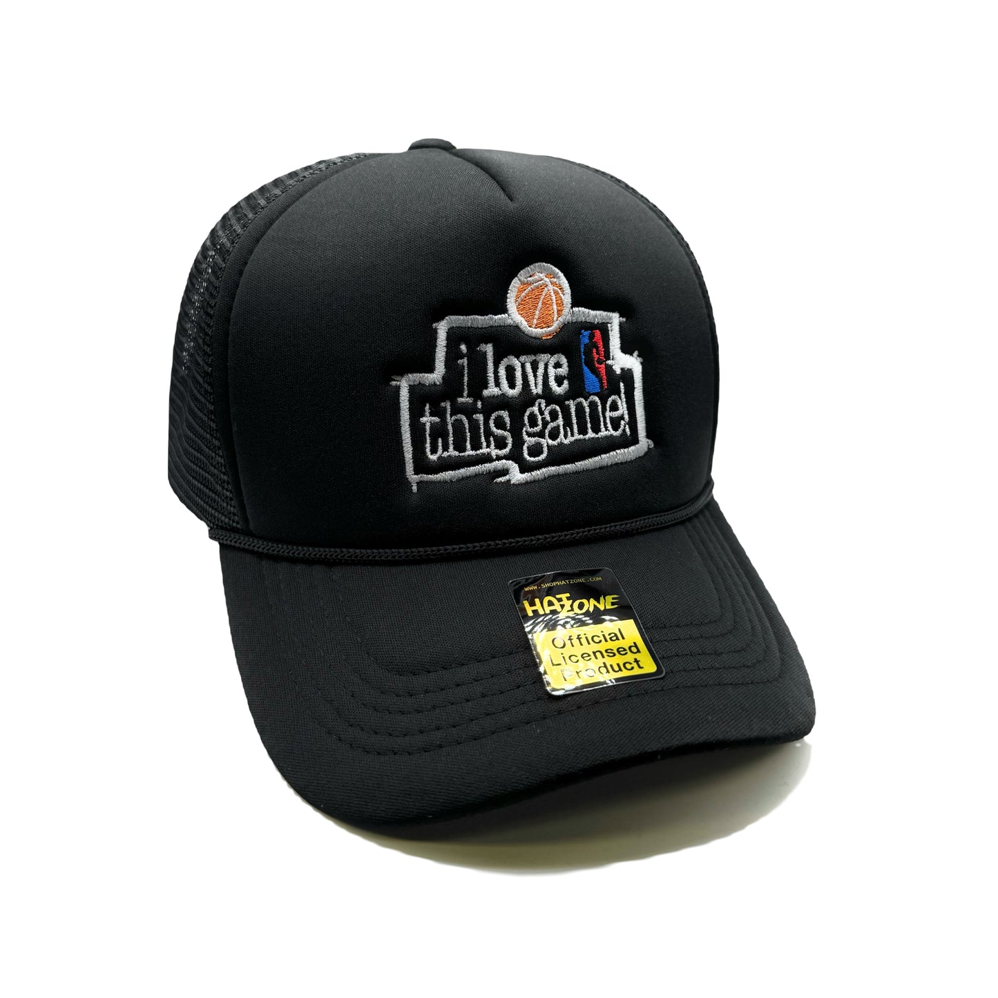I Love This Game Mesh Trucker Snapback (Black)