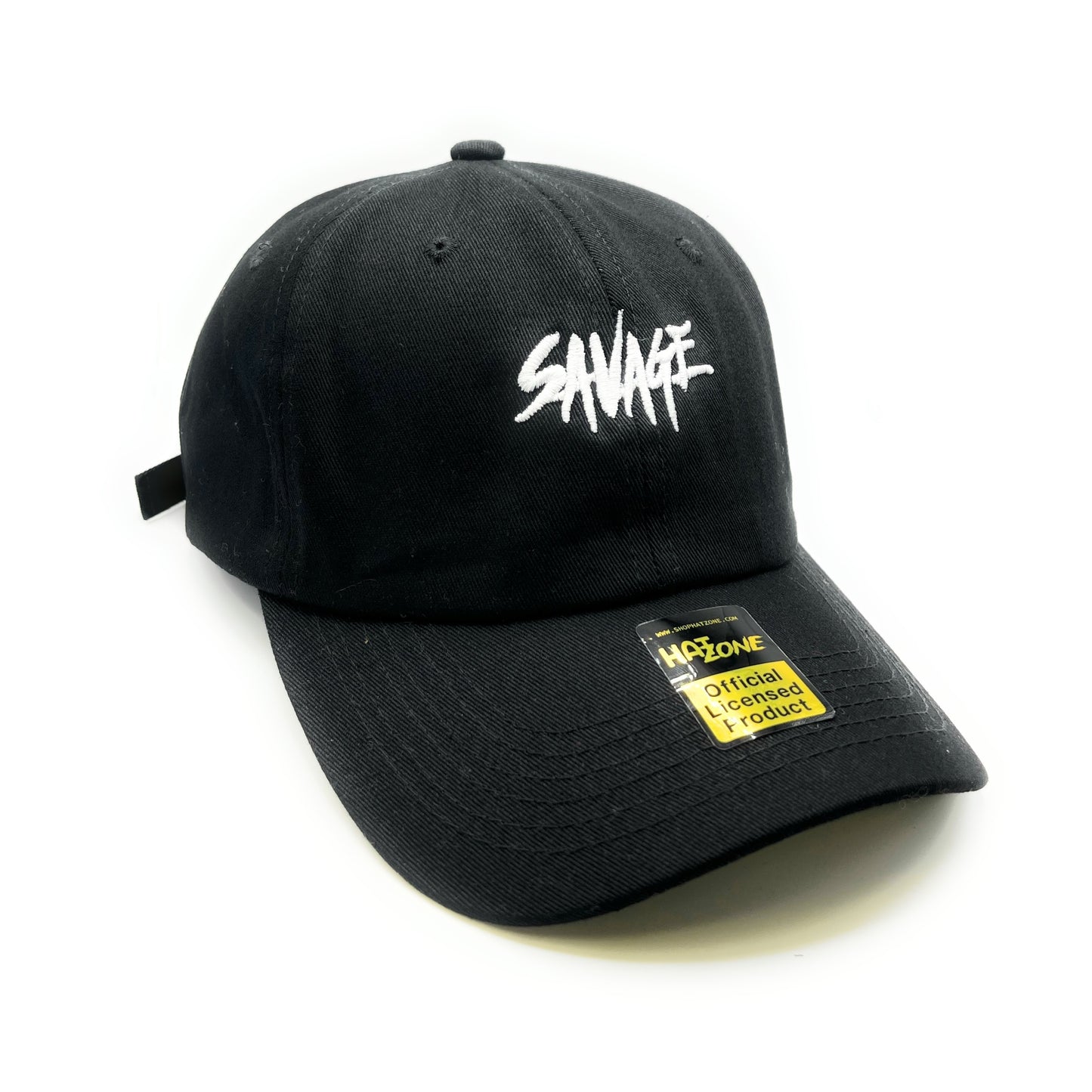 Savage Dad Hat Strapback (Black)