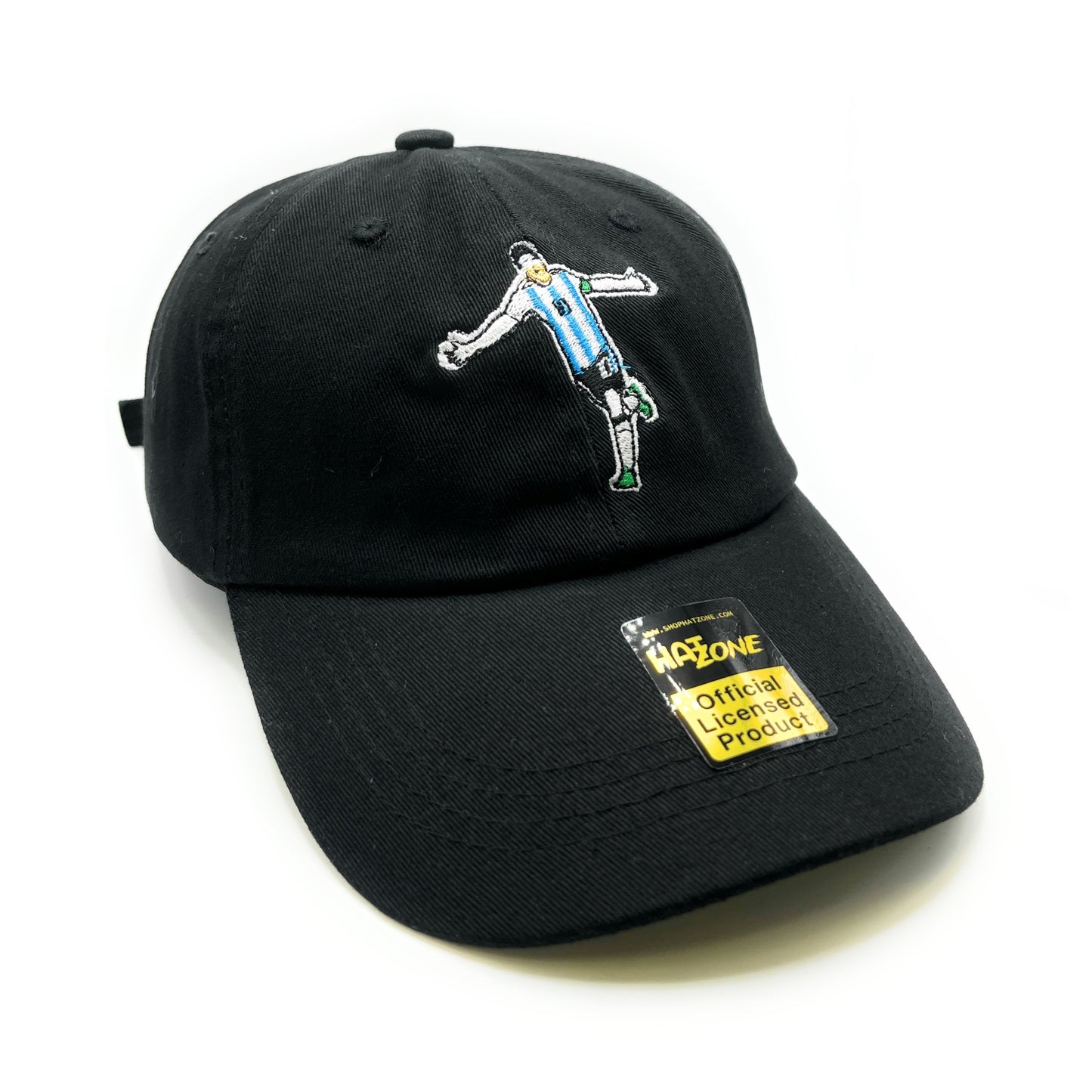 Argentina Messi Dad Hat Strapback (Black)