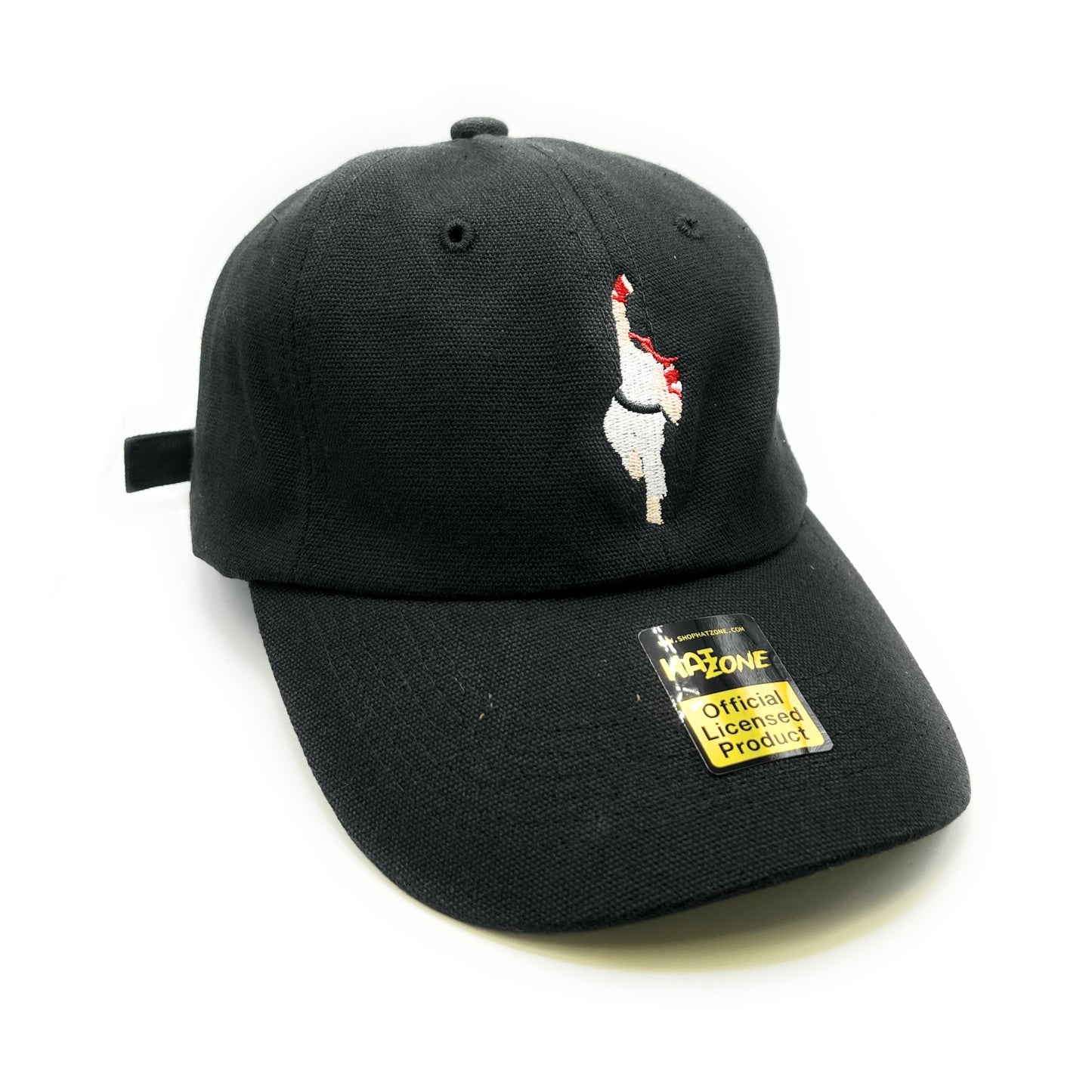 Ryu Uppercut Dad Hat Strapback (Black)