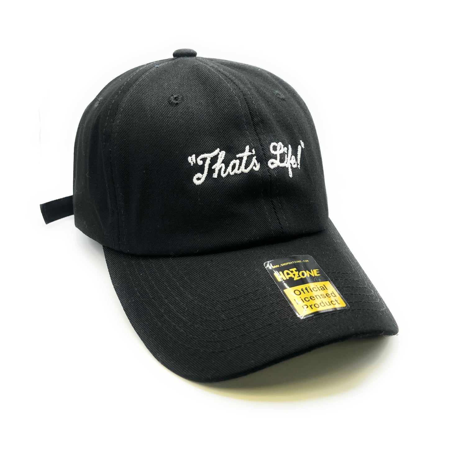 Thats Life Dad Hat Strapback (Black)