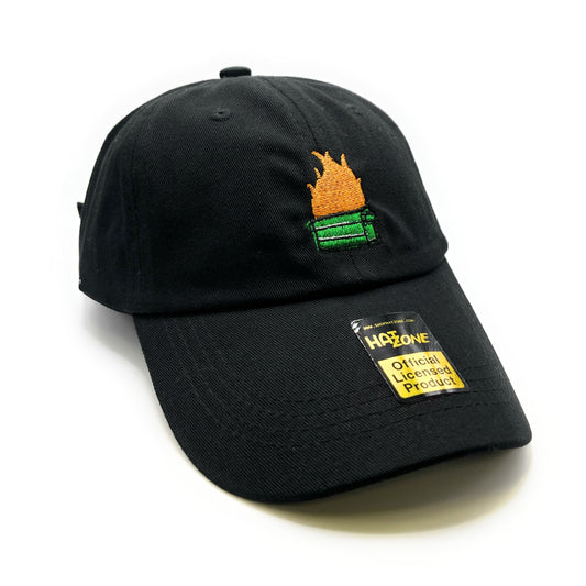 Dumpster Fire Dad Hat (Black)