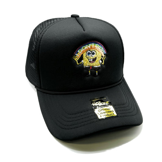 I Dont Care Mesh Trucker Snapback (Black)