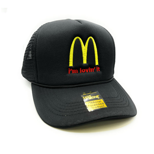 Im Lovin It Mesh Trucker Snapback (Black)