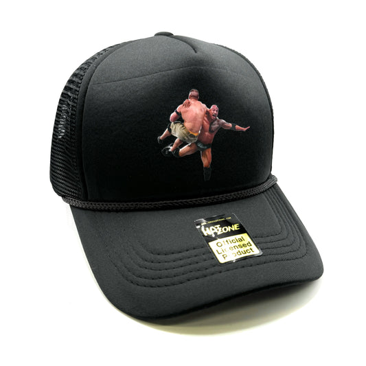 Rock Bottom Mesh Trucker Snapback (Black)