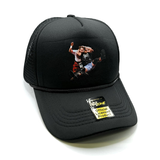 Stunner Mesh Trucker Snapback (Black)
