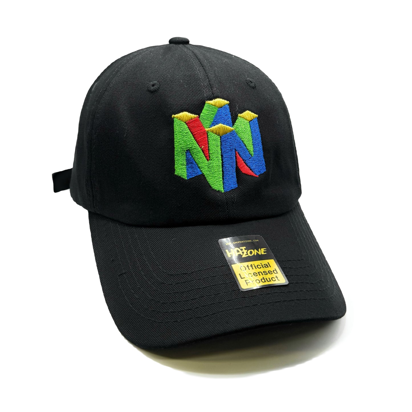N64 Dad Hat Strapback (Black)