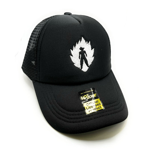 Power Up Mesh Trucker Snapback (Black)