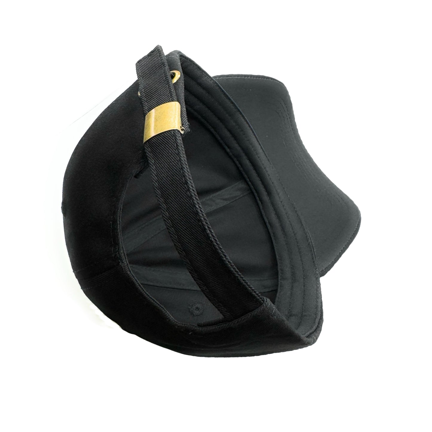 Flame Smile Dad Hat Strapback (Black)