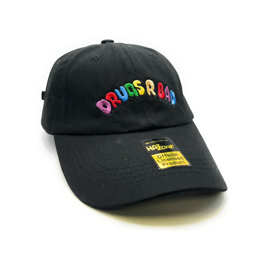 Drugs R Bad Dad Hat (Black)