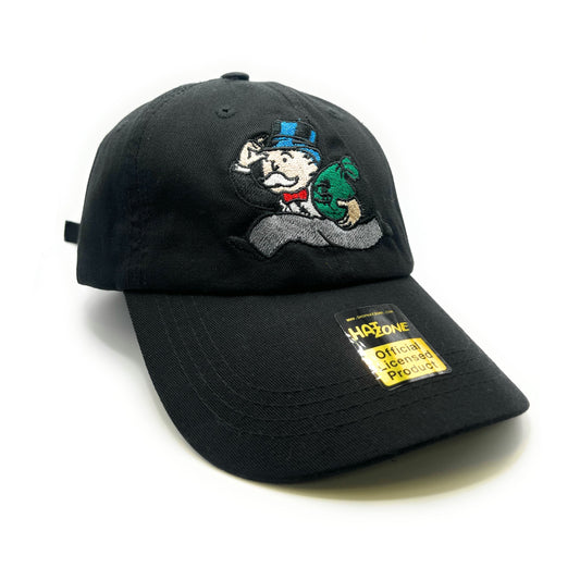 Monopoly Man Dad Hat (Black)