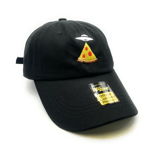 Pizza Invasion UFO Dad Hat (Black)