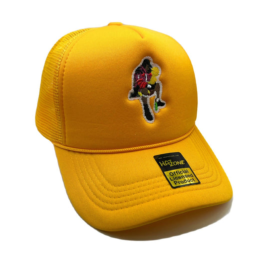 Back 2 Back Champs Mesh Trucker Snapback (Gold)