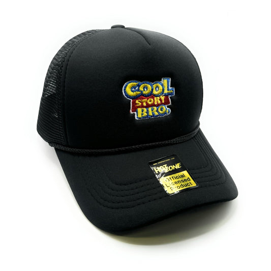 Cool Story Bro Mesh Trucker Snapback (Black)