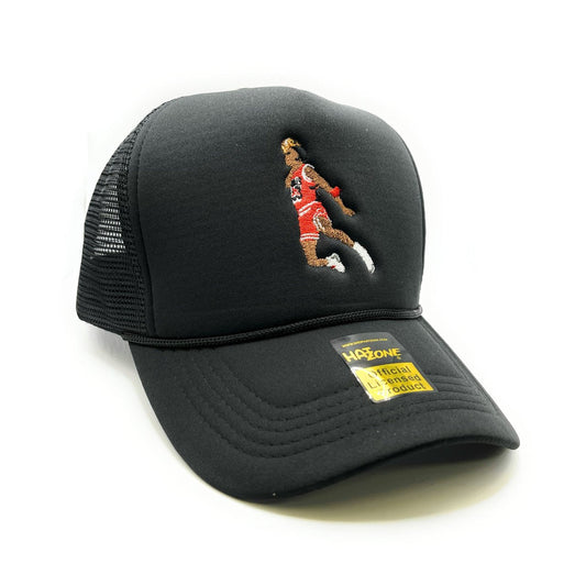 Free Throw Mesh Trucker Snapback (Black)