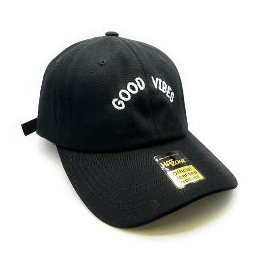 Good Vibes Dad Hat (Black)