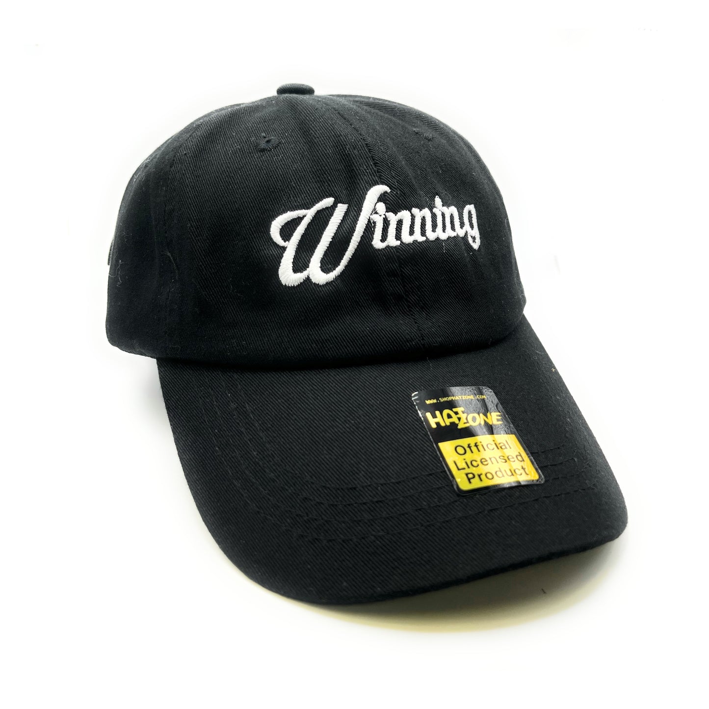 Winning Dad Hat Strapback (Black)