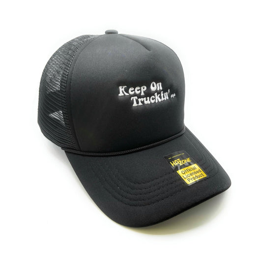 Keep on Truckin Mesh Trucker Snapback (Red)