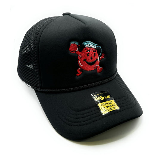 Kool Aid Man Mesh Trucker Snapback (Black)