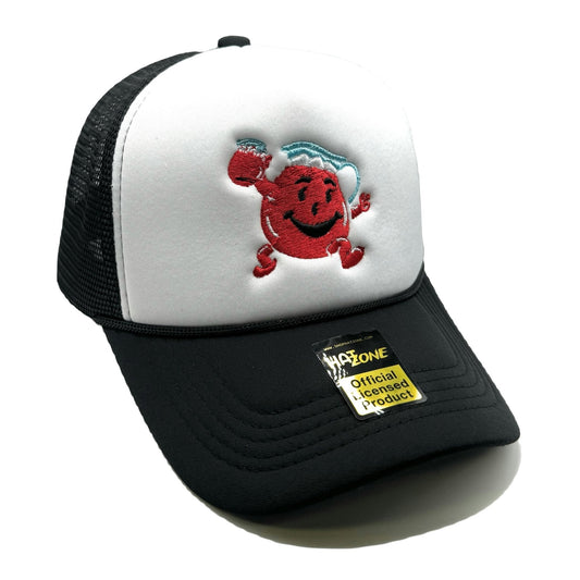 Kool Aid Man Mesh Trucker Snapback (White/Black)