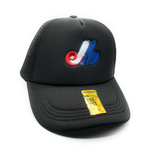 Montreal Mesh Trucker Snapback (Black)