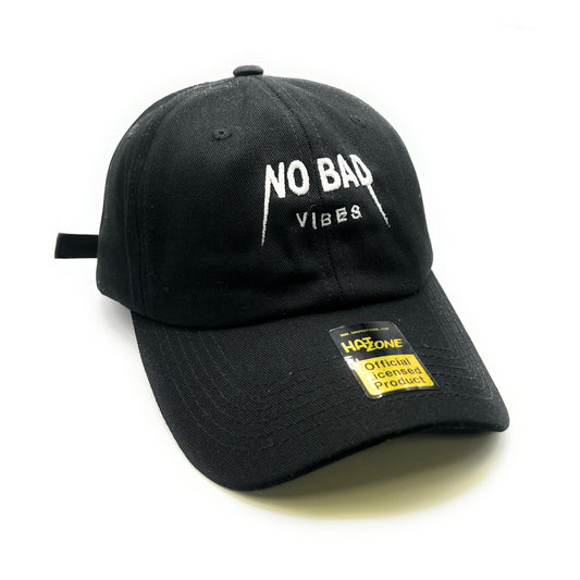 No Bad Vibes Dad Hat (Black)
