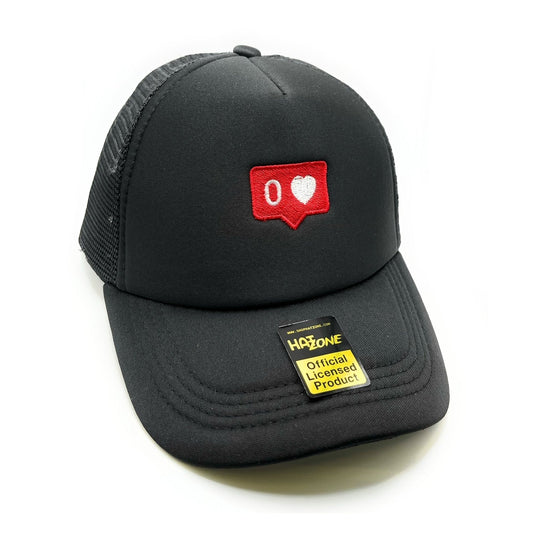 No Love Insta Mesh Trucker Snapback (Black)