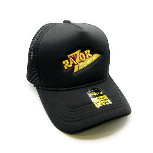 Razor Ramon Mesh Trucker Snapback (Black)