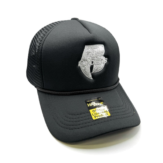 Retro Ruff Ryders Mesh Trucker Snapback (Black)