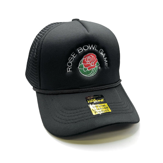 Rose Bowl Game Mesh Trucker Snapback (Black)