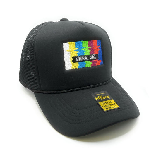 Signal Lost Mesh Trucker Snapback (Black)
