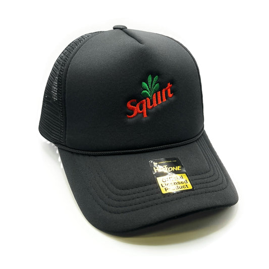 Squirt Mesh Trucker Snapback (Black)